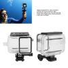 ASHATA Action Camera Dive Case, 60M 197FT Underwater Shell with Quick Release Mount for Ace Pro 2 Ace Pro, Supports Horizontal Vertical Filming view 3