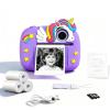 Cute Instant Print Camera for Kids Perfect Birthday for Girls and Boys Age 3-12, Fun HD Digital Video Camera Toy with 32GB SD Card, Pink (Unicorn, Pink) view 1