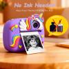Cute Instant Print Camera for Kids Perfect Birthday for Girls and Boys Age 3-12, Fun HD Digital Video Camera Toy with 32GB SD Card, Pink (Unicorn, Pink) view 2