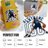 Personalized Basketball Player Sticker - School Team Player Name & Number, Customized Custom Basketball Sports Waterproof Die-Cut Vinyl Stickers for Laptop Water Bottle Car Hardhat Kindle Decal Gifts view 3