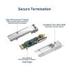 1.25G LC SFP Single Mode Duplex Fiber Optic Module LC Gigabit SFP Fiber Transceiver Module 1000 Base LX 1310nm Up to 20km DDM(1PCS) view 3