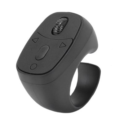 Wisoqu Scrolling Ring, Wireless Bluetooth Remote Control, Page Turner, Camera Video Recording Remote, for iOS 14.8 Above, for Android 8.0 Above