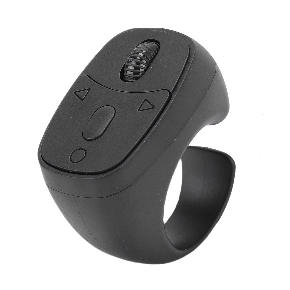 Wisoqu Scrolling Ring, Wireless Bluetooth Remote Control, Page Turner, Camera Video Recording Remote, for iOS 14.8 Above, for Android 8.0 Above