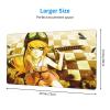 Anime Monogatari Oshino Shinobu Office Gaming Mouse Pad,Large Gaming Mousepad,Home Office Decor Waterproof Non Slip Rubber Stitched Edges Keyboard Extended Mat 16x29.5in view 2