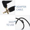 HOMOCONO Trrs to TRS Headphone Adapter Cable High-Fidelity Mic Cable for Computers DSLR Cameras Phones Compact Lightweight Audio Transmission Connector view 3