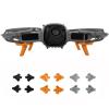 Landing Gear for DJI NEO 2 Foldable Height-Increasing Tripod Legs Anti-Scratch and Wear-Resistant Protection Bracket Accessories (Orange) view 1