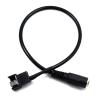 ABKMXZKD DC 5.5 * 2.1 Mm Female 1 to 1 2 3 4 12V 4Pin PWM Fan Adapter Power Supply Connector Cable(1 to 1) view 1