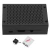 Baxnore Protective Case for 3 Aluminium Alloy Housing Enclosure with Cooling Fan Large Heat Dissipation Complete Protection Easy Installation Black view 1