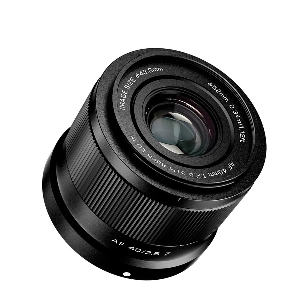 Compatible for Sony E 40mm F2.5 Full Frame Auto Focus Prime Lens Z Mount ZFC Z6 A7CR(Z)