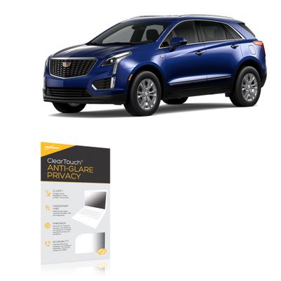 BoxWave Screen Protector Compatible With Cadillac 2026 XT5 Display (8 in) - ClearTouch Anti-Glare Privacy (2-Pack), Privacy Screen Protector Flexible Film Anti-Glare