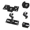 CasaNexa Speaker Mount Bracket Wall Mount Sturdy Portable Fixed Holder for Home Theater Stage Hotel Meeting Room Office- 15.5x6.5x20cm view 2