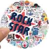 50Pcs Music Motivational Stickers,Vinyl Waterproof Musics Stickers for Laptops Water Bottles,Phone case,Skateboard, Guitar,Scrapbook,Diary,Gift,Philharmonic,for Adults Students Party Gifts(Musics) view 3