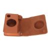 Qiilu Compatible Retro PU Leather Camera Case for Mini Camera with Adjustable Strap for Mini Hybrid (Brown) view 1