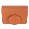 Qiilu Compatible Retro PU Leather Camera Case for Mini Camera with Adjustable Strap for Mini Hybrid (Brown) view 4