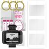 apgo 3x Hydrogel Ultra-Clear Screen Protector for Garmin Foretrex 801, Hydrogel Film, Flexible, Soft TPU with positioning layer easy installation view 2