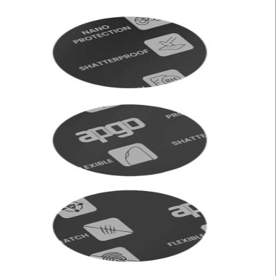 apgo 3x MATTE Hybrid protective glass compatible with Polar Grit X2 Pro Titan, flexible nano glass, great replacement for tempered glass, scratch-resistant, full glue