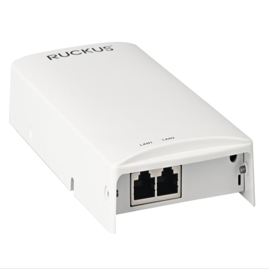 Ruckus H350 Wall Plate AP (901-H350-US00), WiFi 6 1.77Gbps 2x2 MU-MIMO, 1GbE PoE Uplink + 2 LAN, WPA3 Hospitality/MDU - ACE 3 Year Warranty (5 Year CLD-Prof-APSW-REC5)