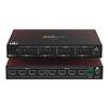 4x4 4K UHD HDMI Seamless Matrix Switcher and Video Wall Processor with Scaler/Audio/RS-232 view 2