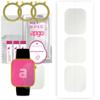 apgo 3x Hydrogel Matte Screen Protector for Techmade Hava, Hydrogel Film, Flexible, Soft TPU with positioning layer easy installation view 2