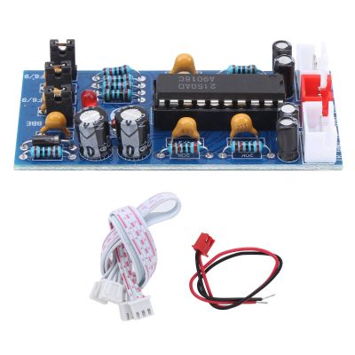 BBE2150 Professional Sound Effect Tuning Plate High Performance Audio Enhancer Board for Car Amplifier and Home Stereo Systems PCB Material DC 9 18V Power Supply with Connecting