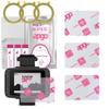 apgo 3x Ultra-Clear Hybrid protective glass compatible with Garmin Foretrex 801, flexible nano glass, great replacement for tempered glass, scratch-resistant, full glue view 2