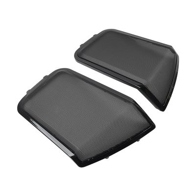 Bacar Powersports Fairing Kits Inner Fairing Glove Box Door Covers Front Speaker Grill Covers 2 Pcs For Harley for Touring Saddlebags 94-13 with 6"x 9" speaker Lid Metal XJ59-GY-5Z2S