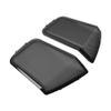 Bacar Powersports Fairing Kits Inner Fairing Glove Box Door Covers Front Speaker Grill Covers 2 Pcs For Harley for Touring Saddlebags 94-13 with 6"x 9" speaker Lid Metal XJ59-GY-5Z2S view 1