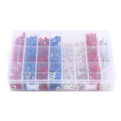 1000pcs 24Types Insulated Crimp Terminals, Electl Wire ectors Assorted Set, Heat Shrinkable Terminals with, for Automo Wi, Home Appliances, DIY