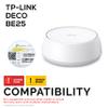 Screwless Wall Mount for TP-Link Deco BE25 Router, Easy to Install Holder, Adhesive & Screw in, Increase Range & Reduce Clutter, by Brainwavz view 2