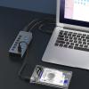 Fast Speed 7 Port USB3.0 Data Hubs Splitter with Individual Power Switches for PC Laptop and More PC Accessories view 2