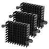 Aluminum Heat Sink 10pcs High Performance Cooling Fin Radiator for CPU PCB Amplifiers Electronic Components Black 42 x 11 x 40mm view 2