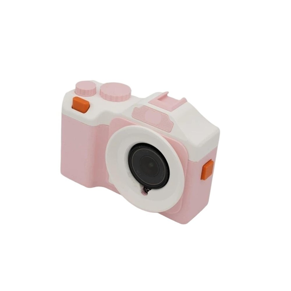 Compatible for DJI Action 5 Pro Faux Camera Case, 3D Printed Street Photography Rabbit Cage Kit for 4/3(Pink White)