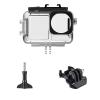 Compatible for DJI Osmo Action 3/4/5 Pro Waterproof Case, 45M Protective Diving Housing Shell with Mount(Only Waterproof Case) view 1
