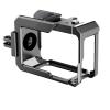 Compatible for DJI Action 4/Osmo Action 3 Metal Frame, Protective Sidebar Cover with Heat Dissipation view 1