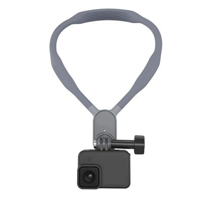 Compatible for DJI Silicone Magnetic Neck Mount for Action Cameras, Hands-Free POV Camera Holder(1 pcs with Box)