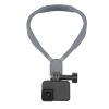 Compatible for DJI Silicone Magnetic Neck Mount for Action Cameras, Hands-Free POV Camera Holder(1 pcs with Box)
