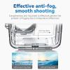 Compatible with DJI 45M Waterproof case, and Also with DJI Action 3/4/5 Underwater Diving case.(for Action 3 4) view 2