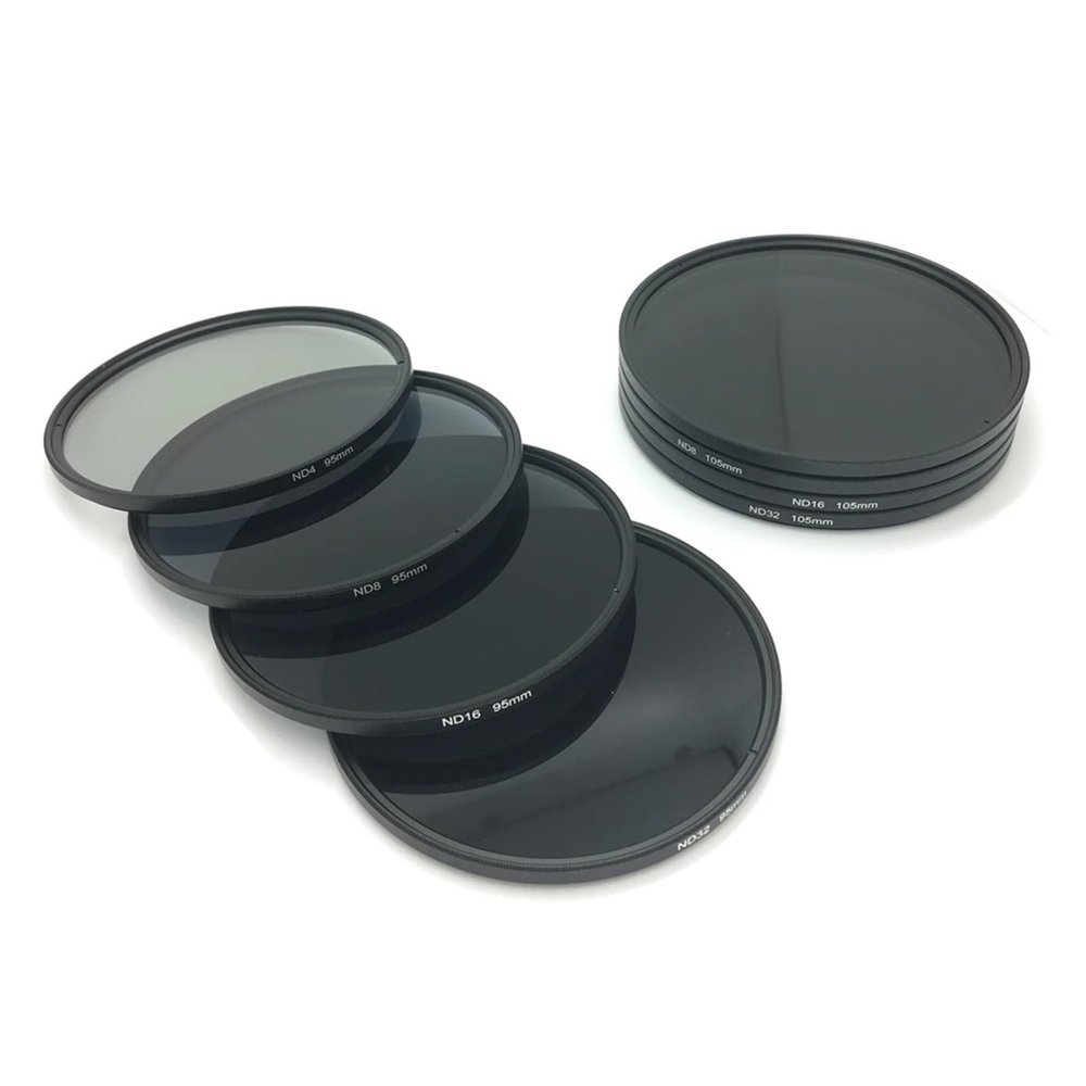 95 105 mm ND4 ND 8 16 32 Neutral Density Lens Filter for Canon for Nikon Lenses 95mm 105mm Excellent(105 ND8)