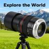 135mm F2.8 Telephoto Lens, Full Frame Alloy Optical Glass, Large Aperture Portrait Lens - Excellent Low Light Performance, Minimal Image Distortion, for DSLR Cameras view 4