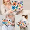 AKIT Compatible with MacBook Air 13 inch Case 2025 2024 2023 2022 M4 M3 M2 A3240 A3113 A2681, Laptop Hard Shell Cover with Screen Protector + Keyboard Cover for MacBook Air 13.6" - Colorful Floral view 2