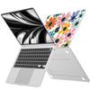 AKIT Compatible with MacBook Air 13 inch Case 2025 2024 2023 2022 M4 M3 M2 A3240 A3113 A2681, Laptop Hard Shell Cover with Screen Protector + Keyboard Cover for MacBook Air 13.6" - Colorful Floral view 4