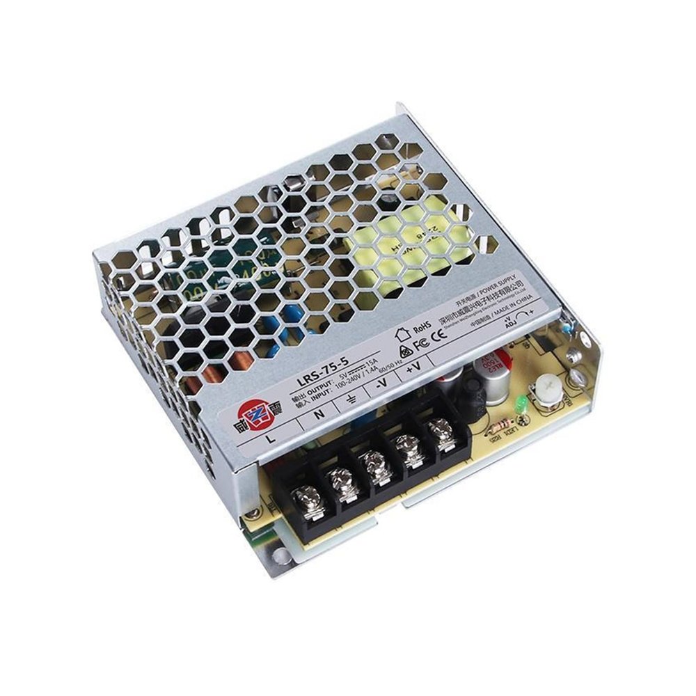BWAD LRS-75-5V15A DC Regulated Power Supply, 220V to 12V/24V LED Strip Power Supply(LRS-60-12 | 12V5A )