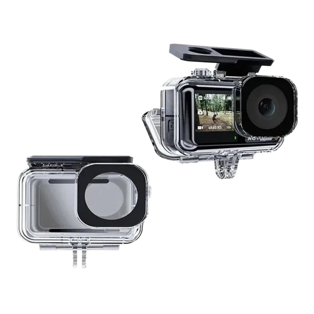 Compatible with DJI 45M Waterproof case, and Also with DJI Action 3/4/5 Underwater Diving case.(3 Pieces case)