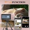 4K Digital Camera for Photography and Vlogging, YouTube Camera with 3" 180 Flip Screen, Autofocus, WiFi, 18X Zoom, Flash, 2 Batteries & 32GB SD Card view 4