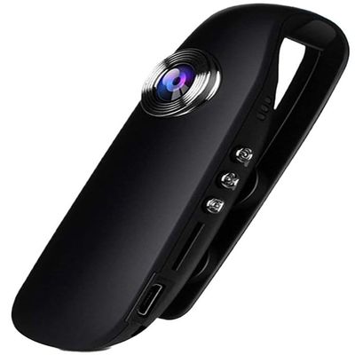 OJHVTG Mini Body Camera, 1080P Detect Clip Body Camera, Portable Pocket Tiny Body Cams with Audio and Video Recording, Simple to Use, Stable Performance (No Card,1pcs)