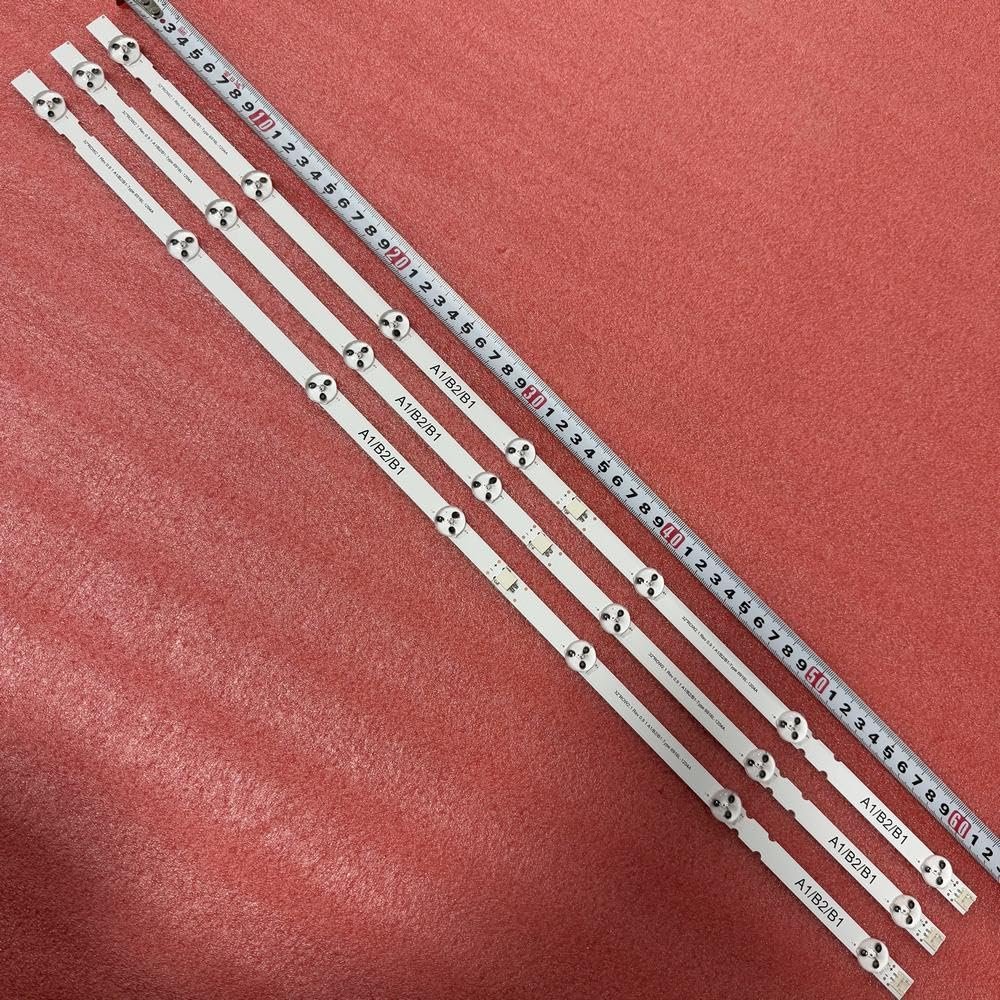 AEGVGLPLLZ 7LED 630mm LED Strip(3) Fit for 32LN536B 32LN540B 32LB530U 6916L-1437A 1438A 32LN540V 32LN577S 32LN570R 32LN549E 32LN549C(5 Set for 5 TV)