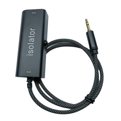 Yunyaobrand Ground Looping Noise Isolator for Car Sound Home Stereo Systems with 3.5mm Sound Cable Noise Filter Isolator