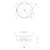 Yunyaobrand 68mm 2.68Inch Full Ranges Speakers 4Ohm 15W Neodymium Magnets Systems IPX7 Waterproof ABS Metal Construction Subwoofer view 3