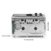 Yunyaobrand Clear USB Cassettes Player and Tape to MP3 Converter USB Music Sound Player Loudspeaker for Disk view 4