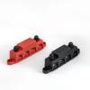12V Power Distribution Block Bus Bar Terminal Block with Cover M8 M10 High Current Terminal Studs for Truck Boat Car Camper RV Be Applicable(M8 Black) view 2